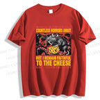 Unisex Cheese Mouse Classic Cotton T-shirt