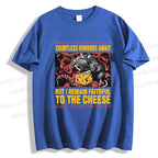 Unisex Cheese Mouse Classic Cotton T-shirt
