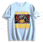 Unisex Cheese Mouse Classic Cotton T-shirt