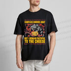 Unisex Cheese Mouse Classic Cotton T-shirt