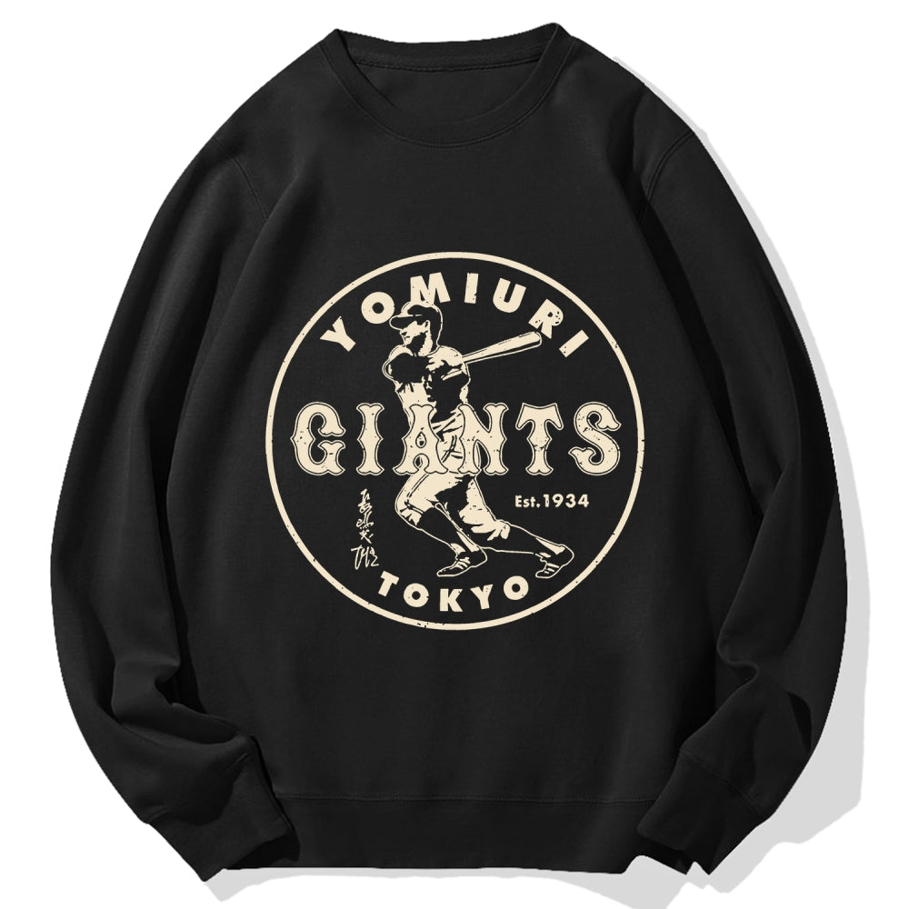 Yomiuri Giants Baseball Cotton Sweatshirt