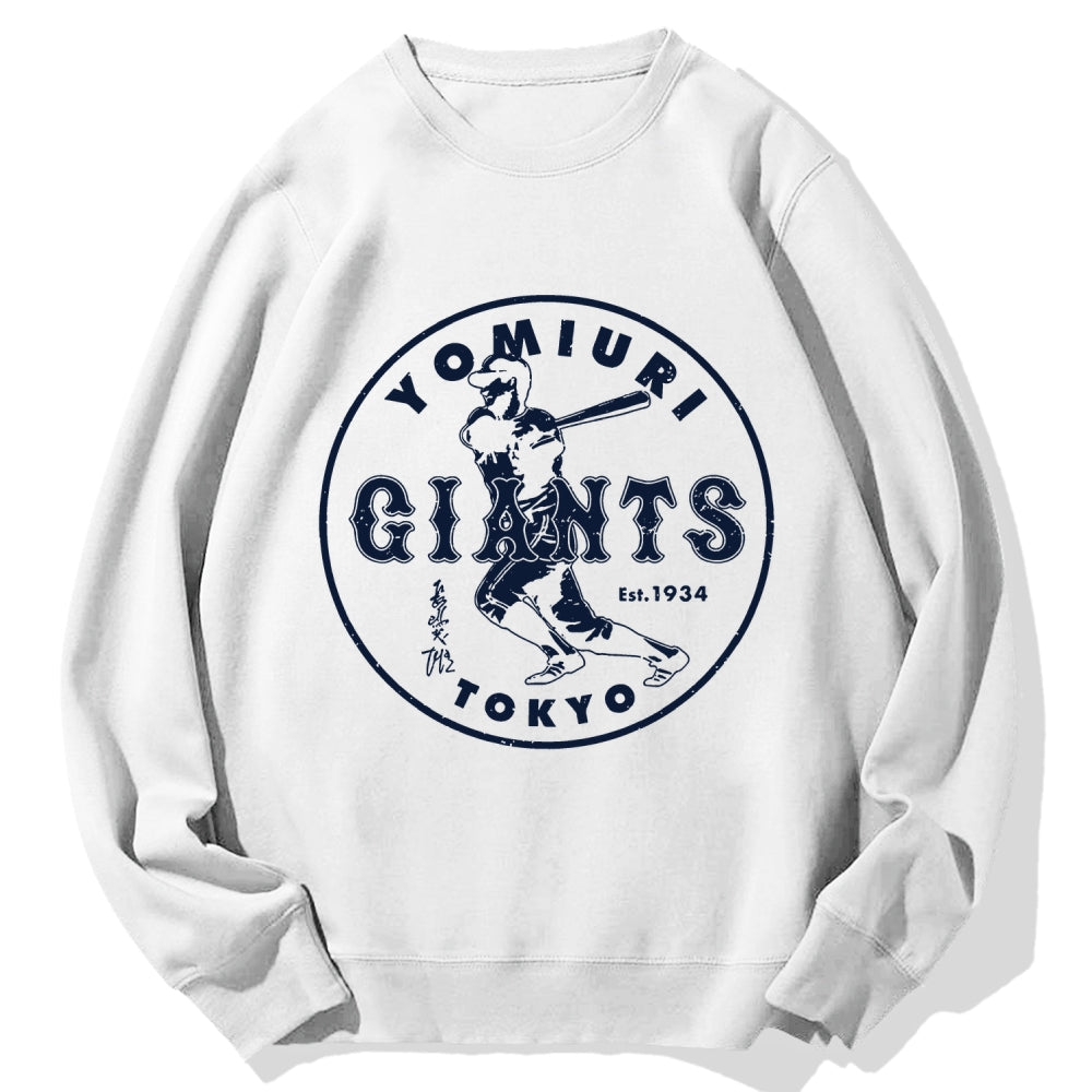 Yomiuri Giants Baseball Cotton Sweatshirt