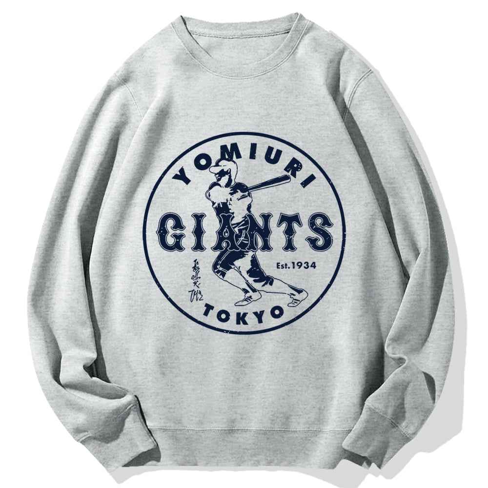 Yomiuri Giants Baseball Cotton Sweatshirt
