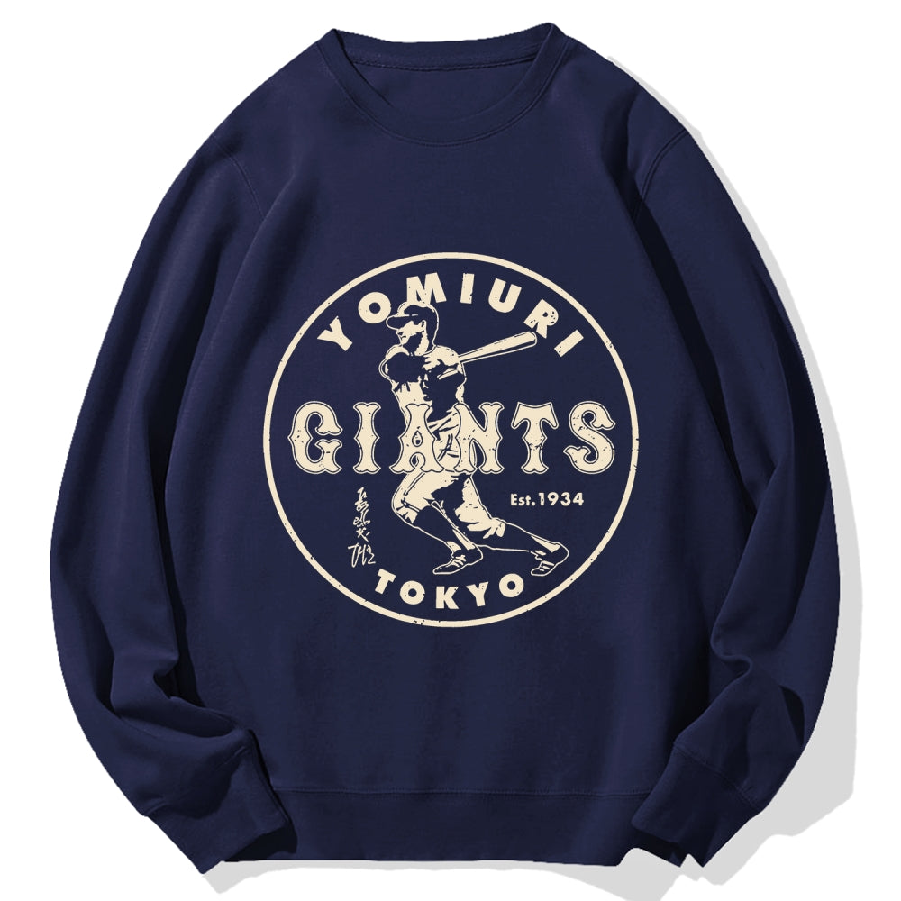 Yomiuri Giants Baseball Cotton Sweatshirt
