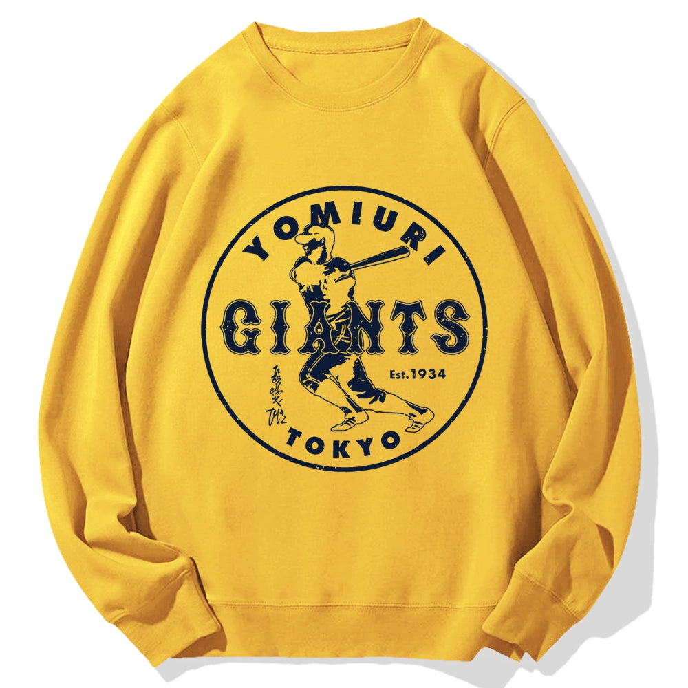 Yomiuri Giants Baseball Cotton Sweatshirt