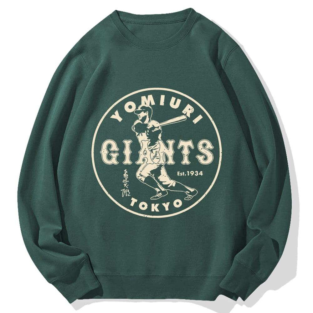 Yomiuri Giants Baseball Cotton Sweatshirt