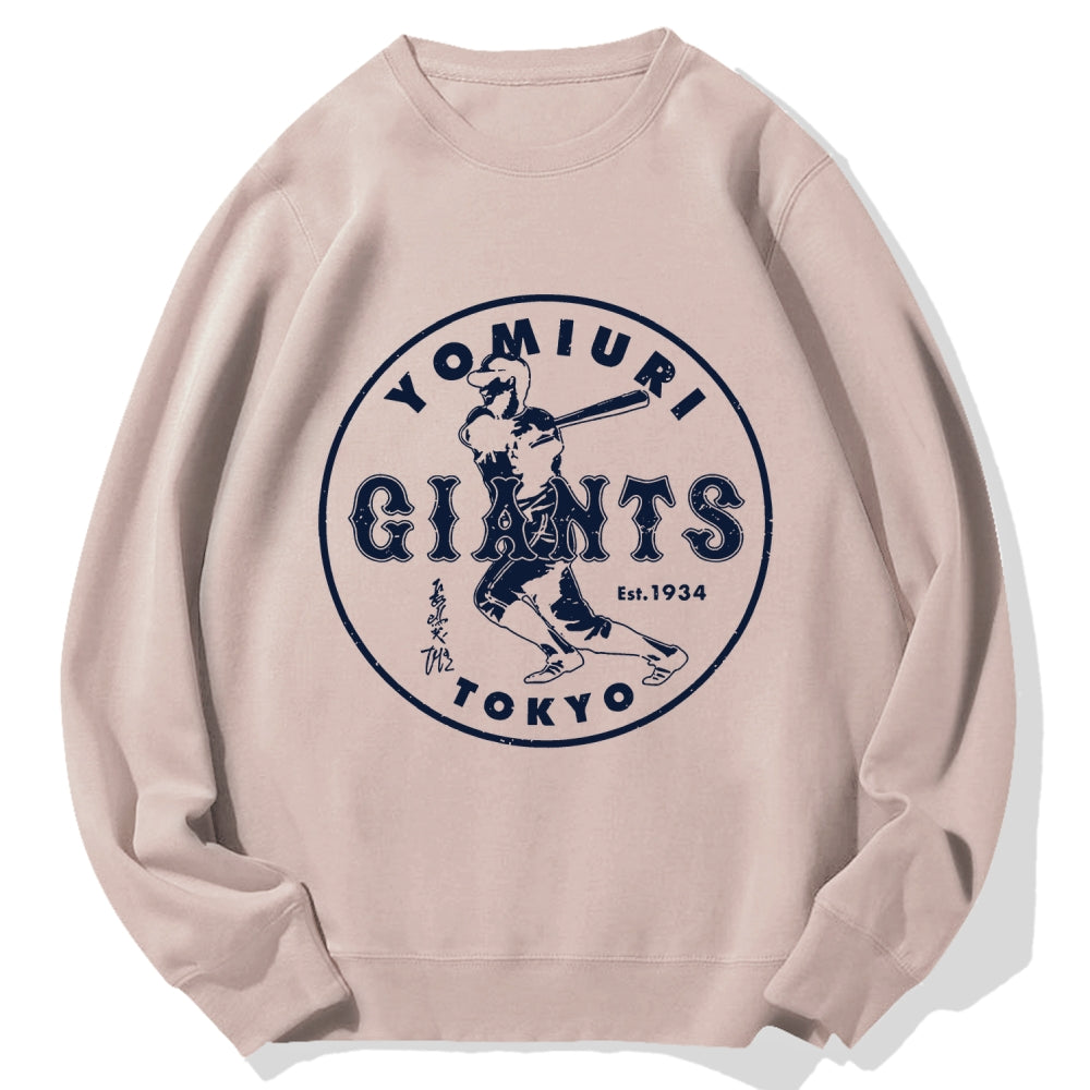 Yomiuri Giants Baseball Cotton Sweatshirt