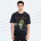 Unisex Yoshitomo Nara Printed Washed Tee