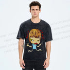 Unisex Yoshitomo Nara Printed Washed Tee
