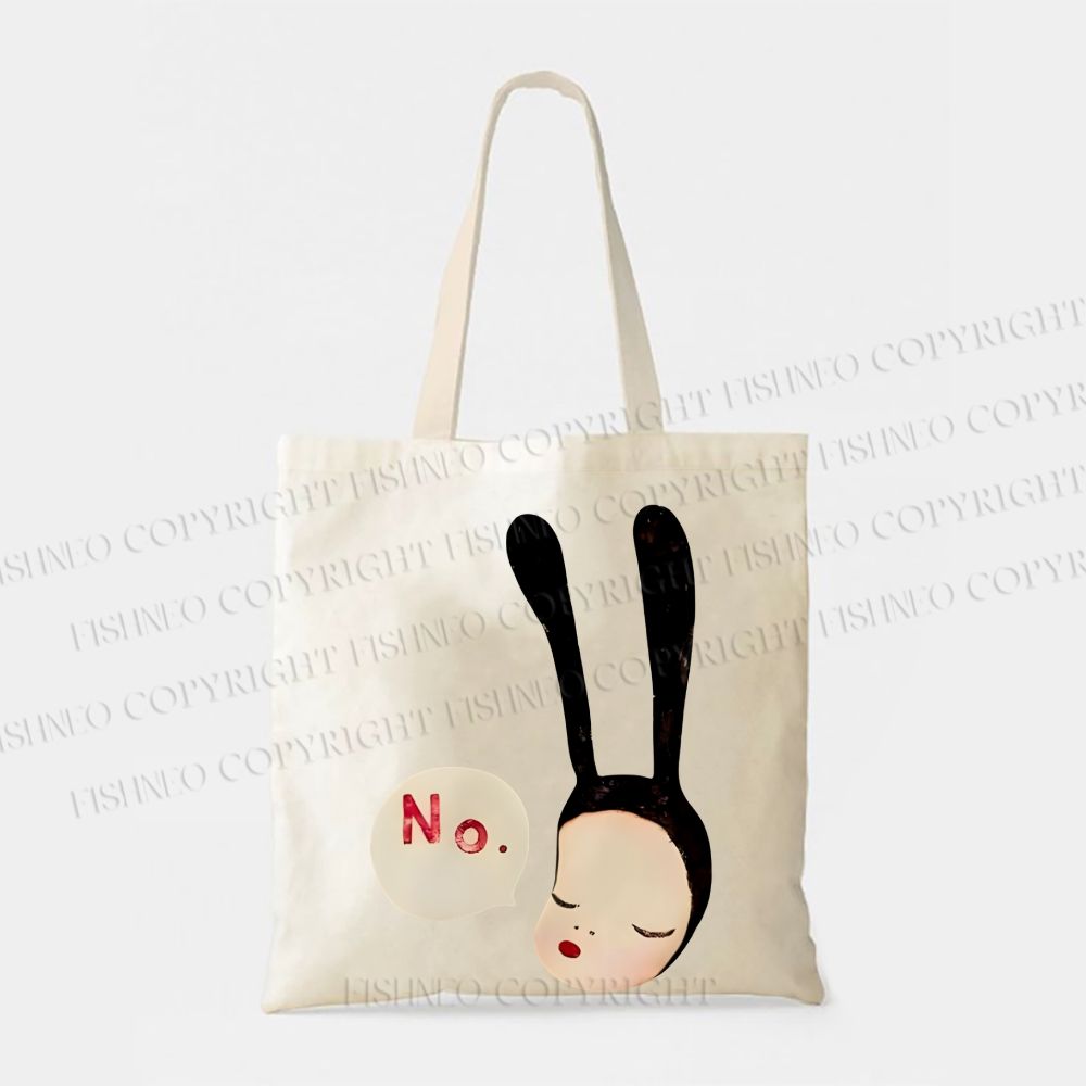 Yoshitomo Nara Printed Tote Bag