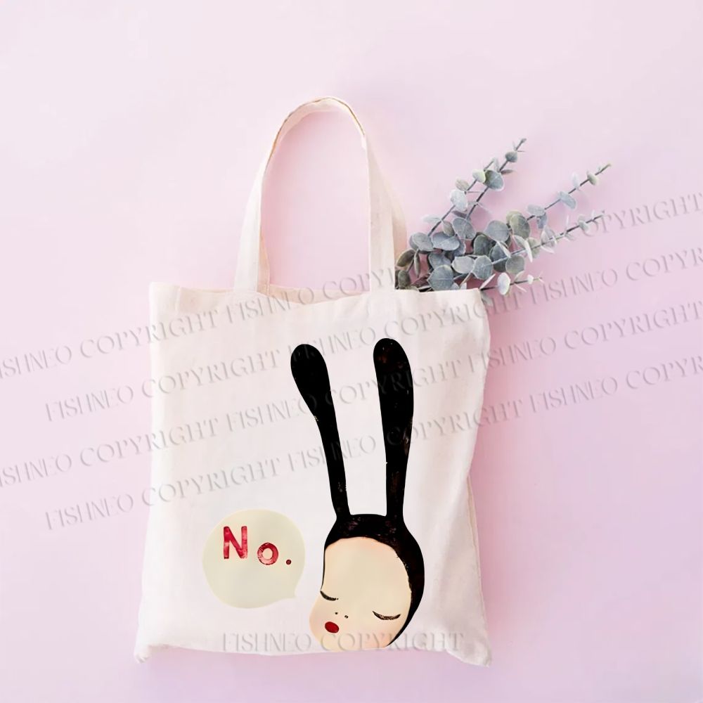 Yoshitomo Nara Printed Tote Bag
