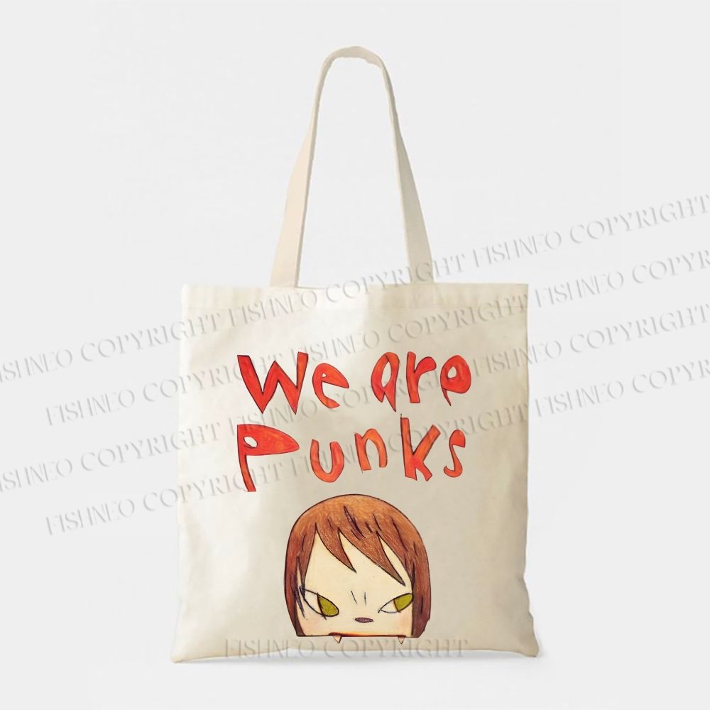 Yoshitomo Nara Printed Tote Bag