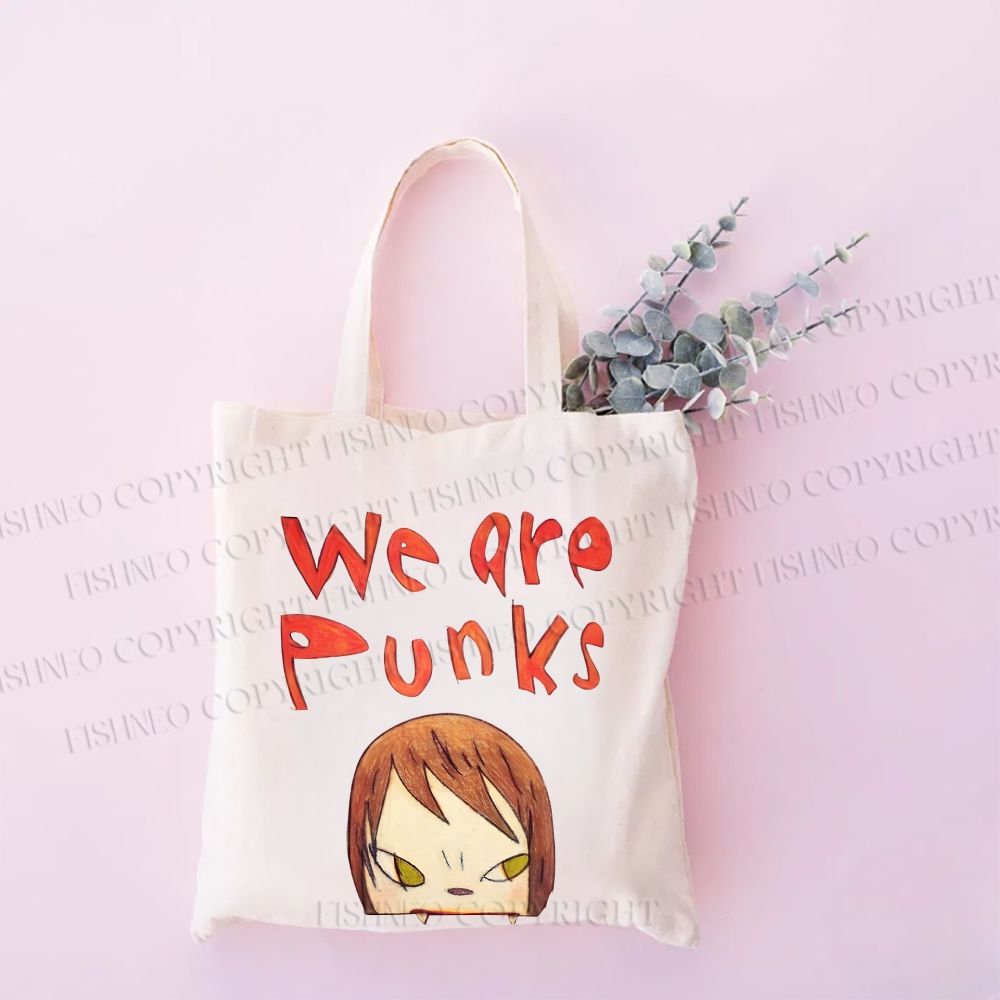 Yoshitomo Nara Printed Tote Bag