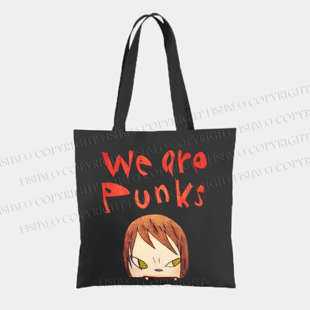 Yoshitomo Nara Printed Tote Bag