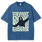 Unisex You Can't Please Everyone Printed Washed Tee