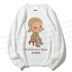 Unisex Yoshitomo Nara Printed Sweatshirt