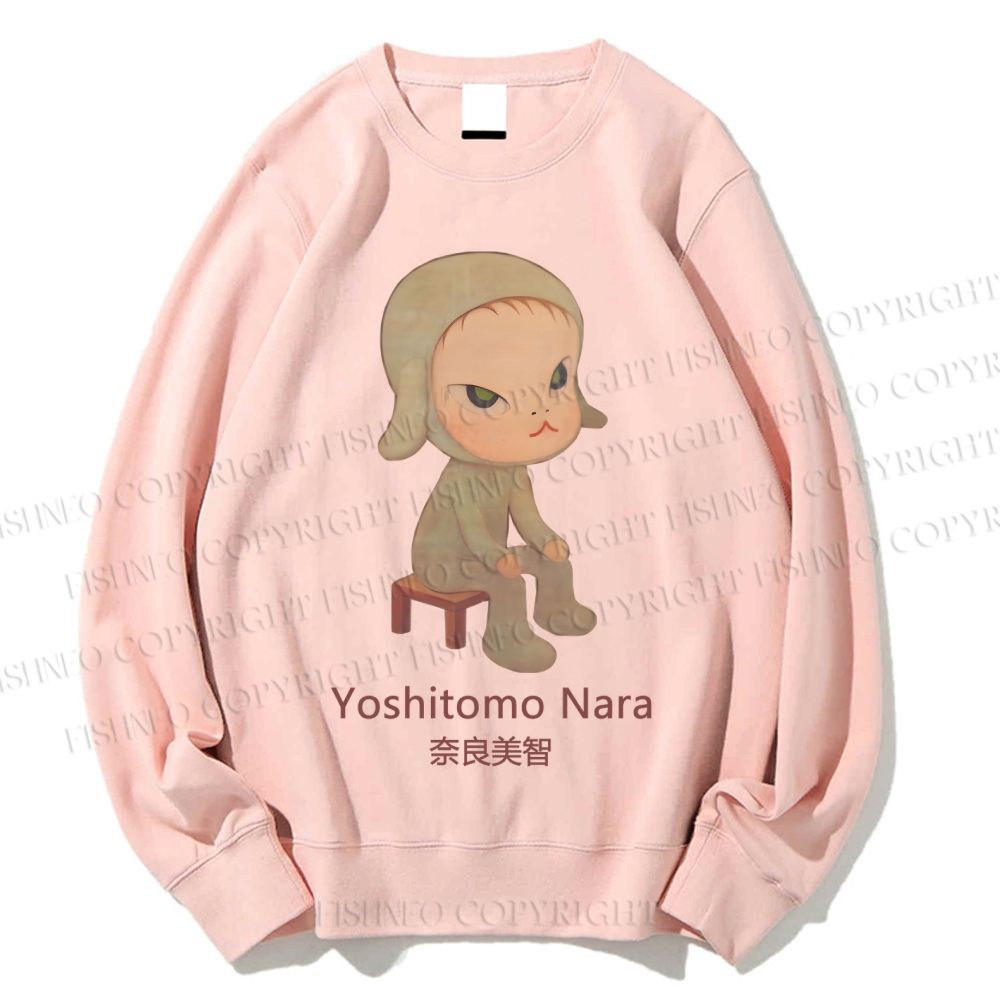 Unisex Yoshitomo Nara Printed Sweatshirt