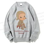 Unisex Yoshitomo Nara Printed Sweatshirt