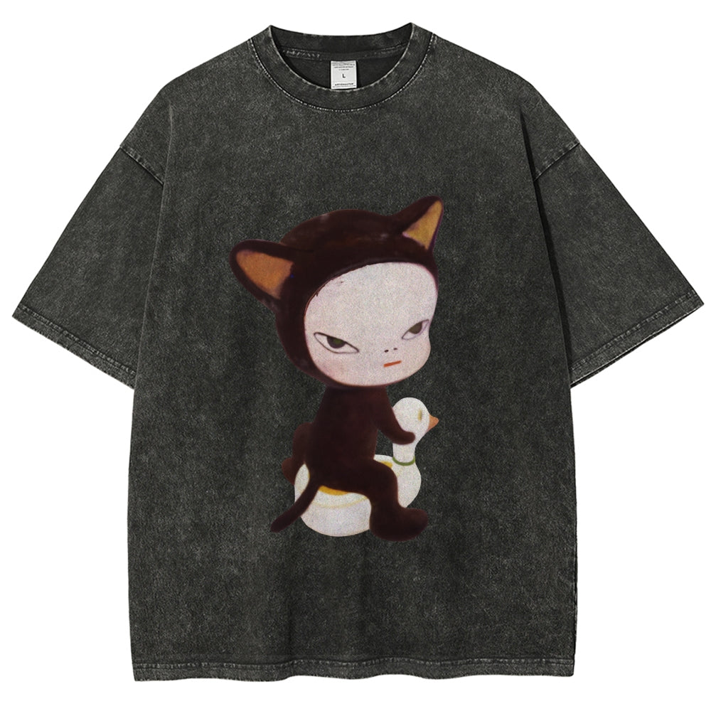Yoshitomo Nara Washed T-Shirt