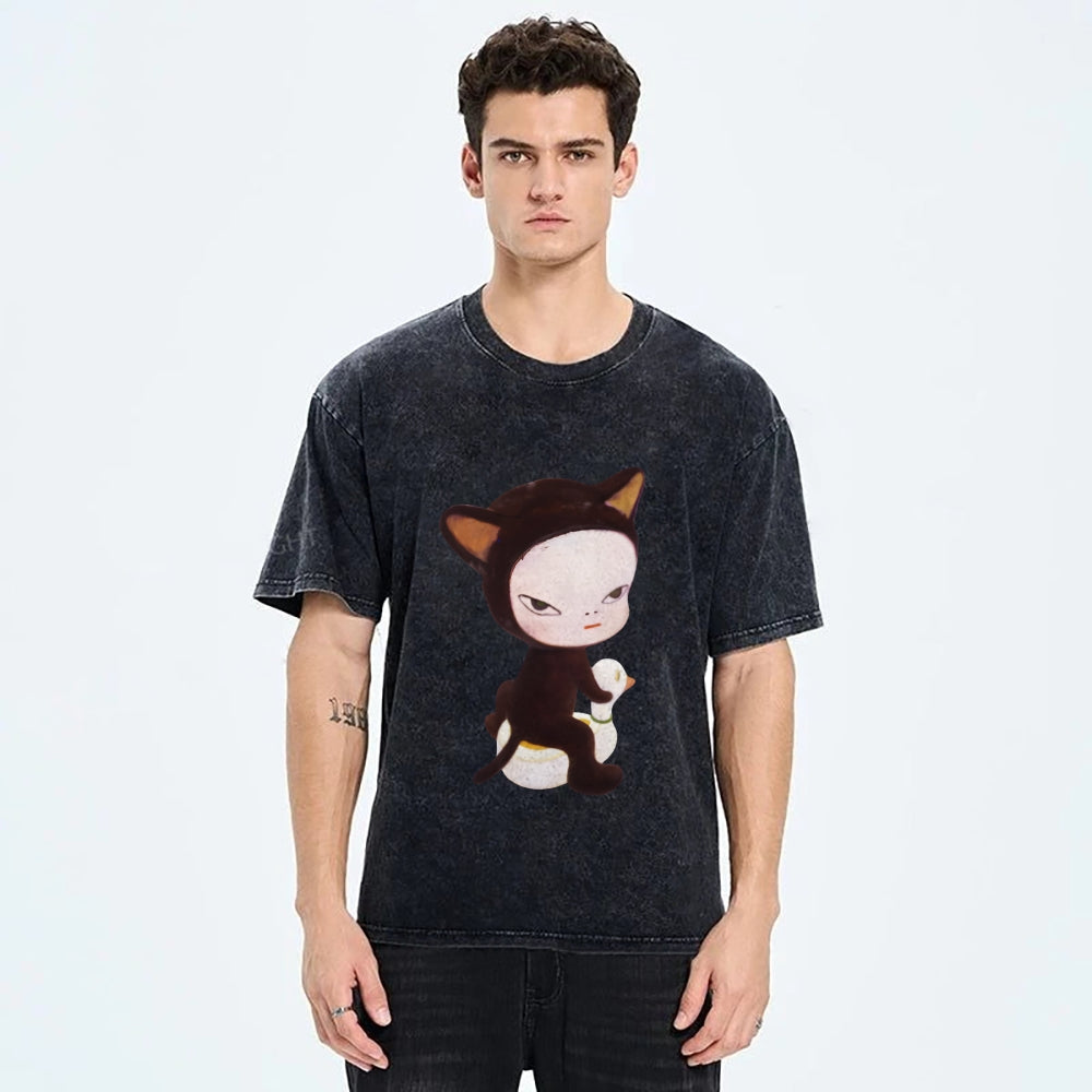 Yoshitomo Nara Washed T-Shirt