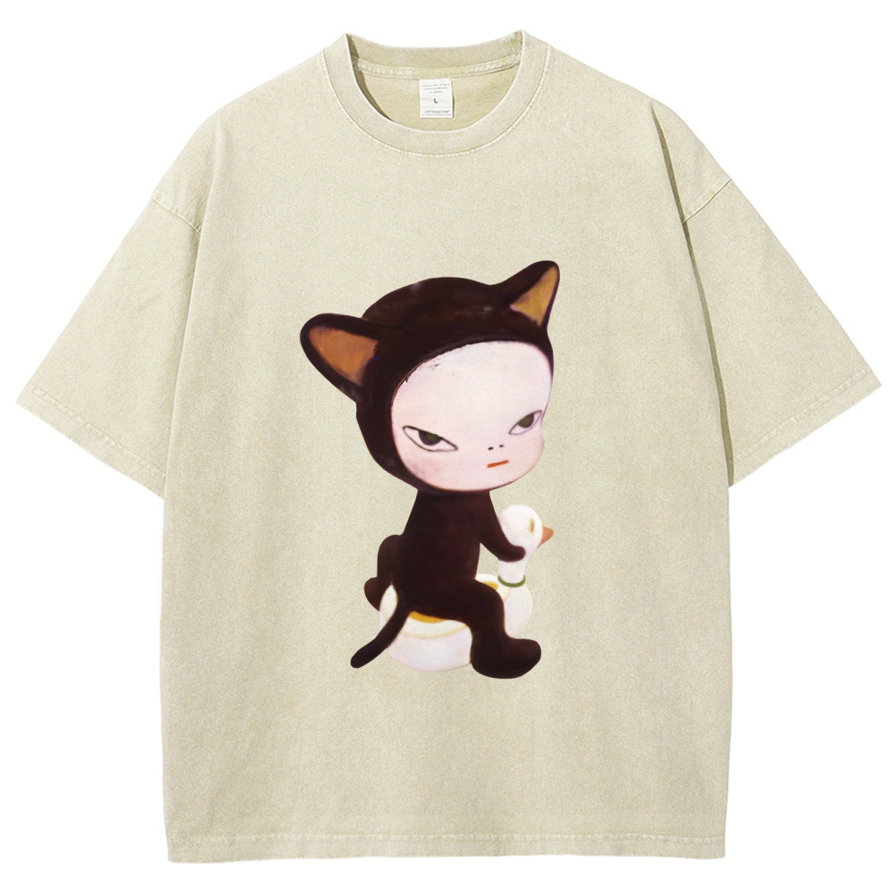 Yoshitomo Nara Washed T-Shirt