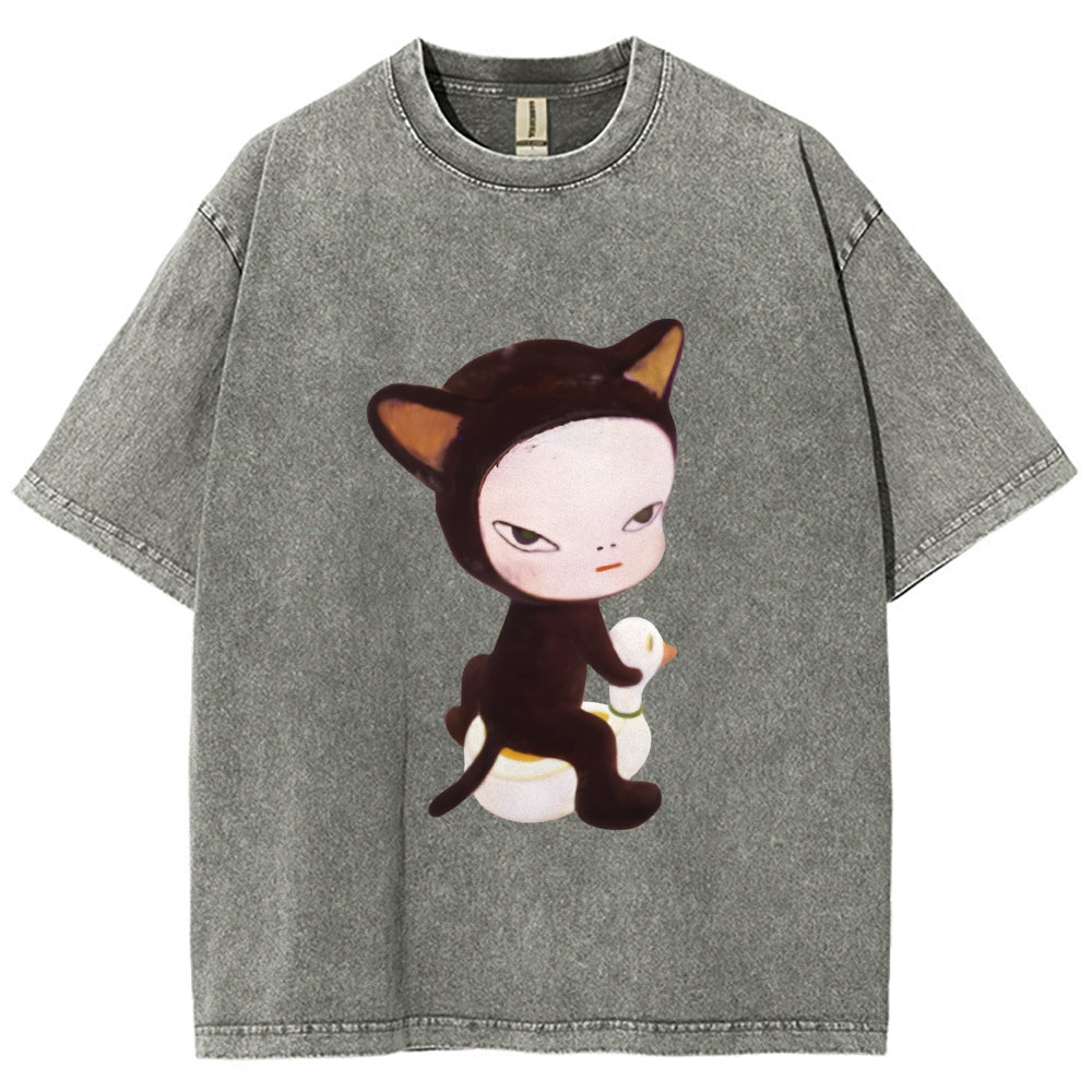 Yoshitomo Nara Washed T-Shirt