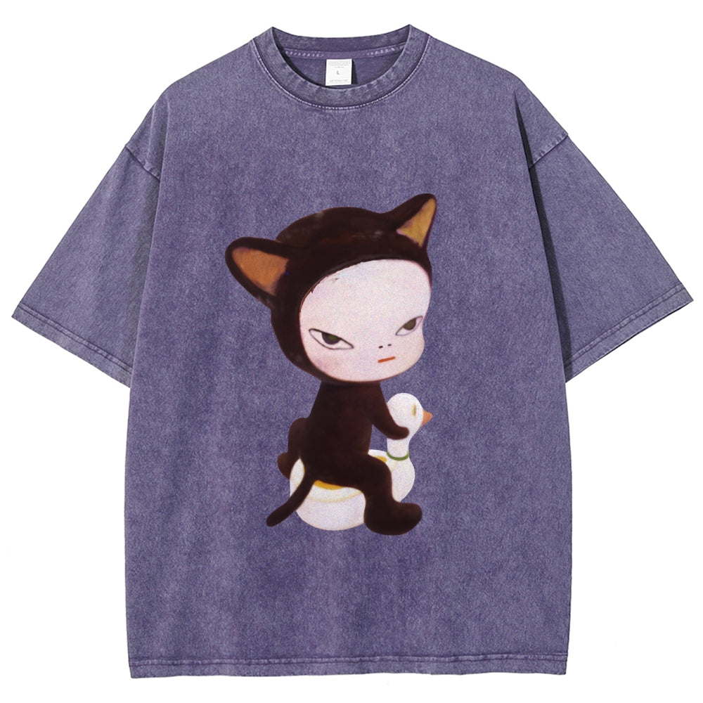 Yoshitomo Nara Washed T-Shirt