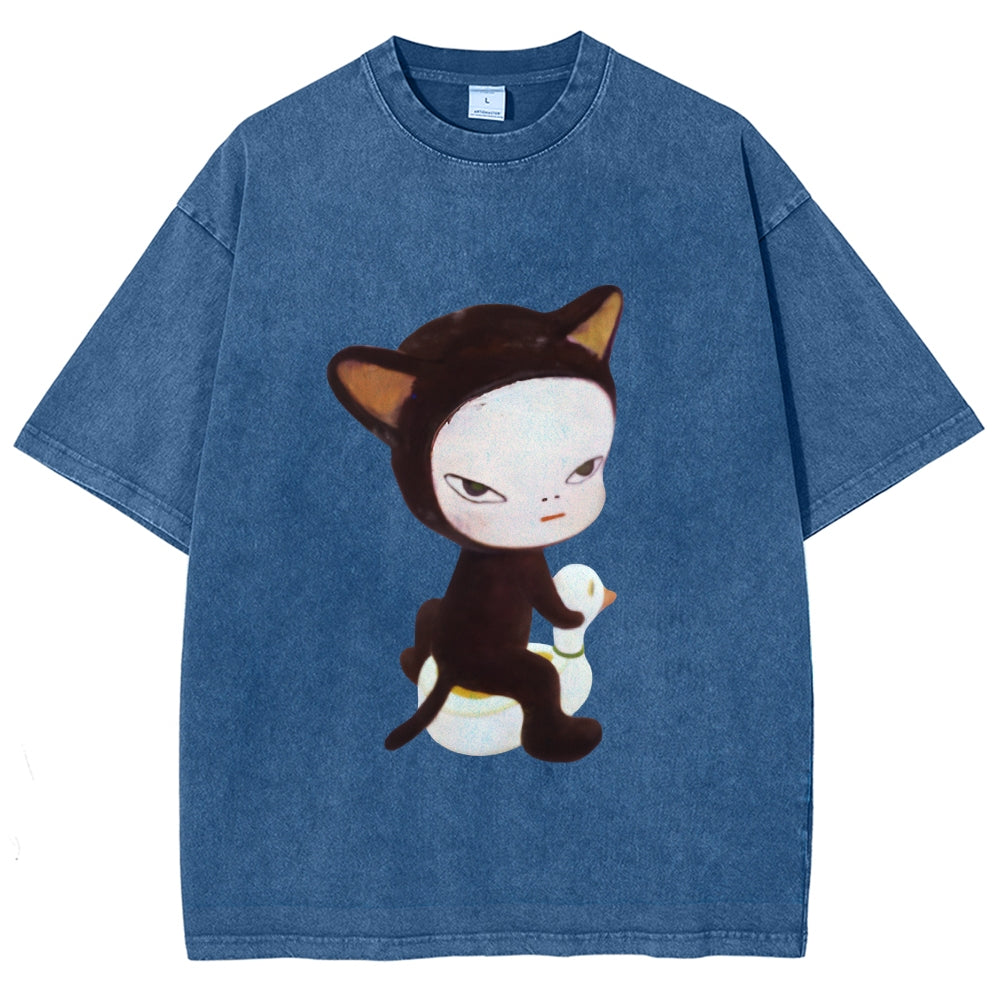 Yoshitomo Nara Washed T-Shirt