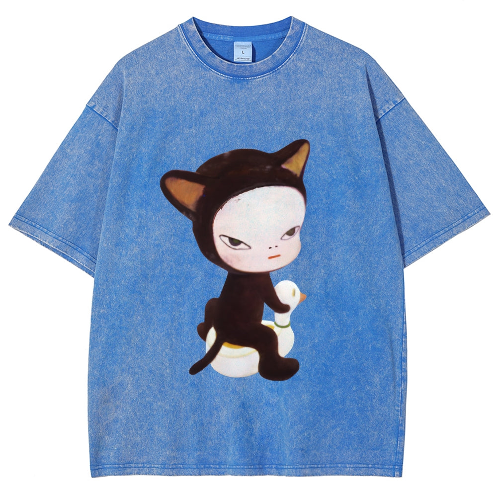 Yoshitomo Nara Washed T-Shirt