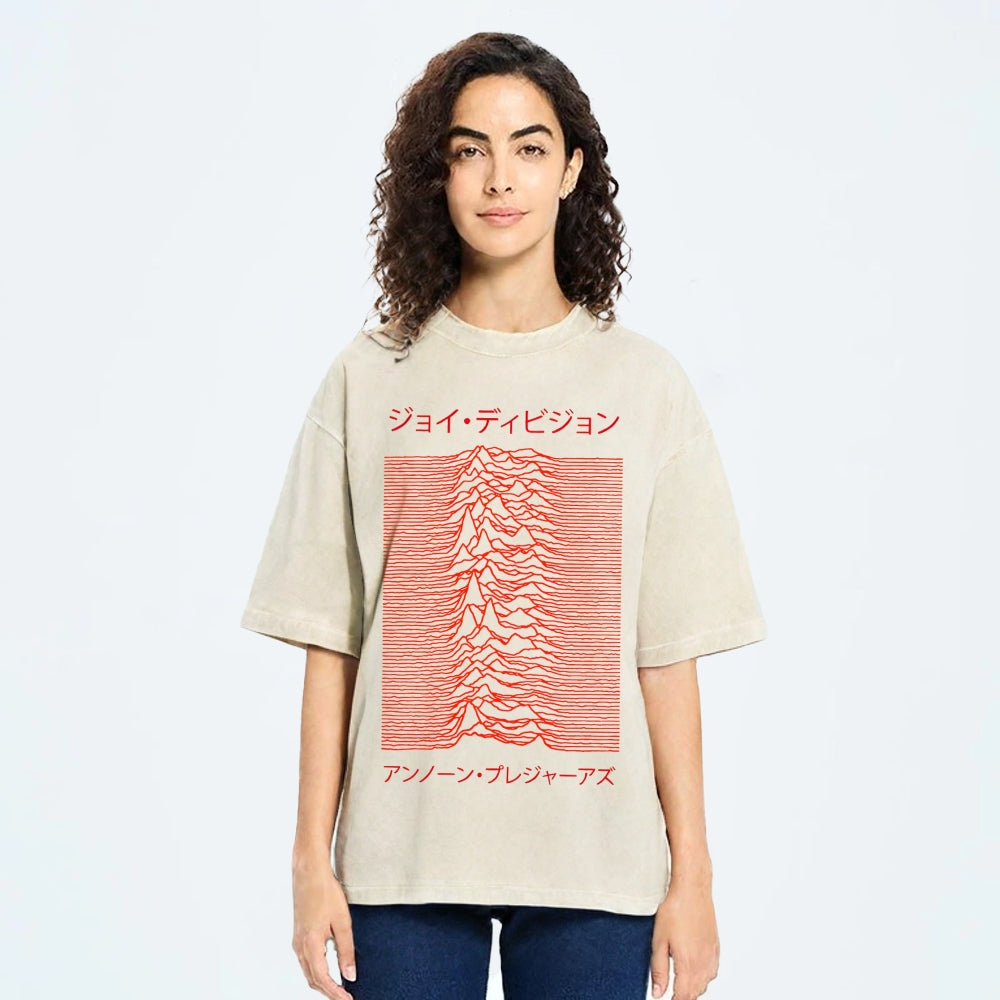 Unknown Pleasures Vintage Washed T-shirt
