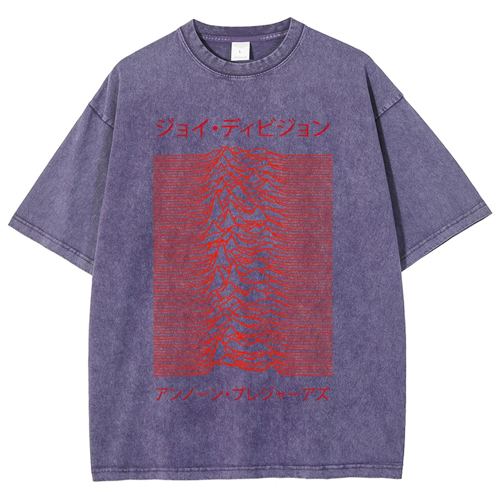 Unknown Pleasures Vintage Washed T-shirt