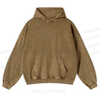 Casual Yayoi Kusama Cat Printed Washed Hoodie