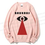 Unisex Bauhaus Art Geometric Eyes Printed Sweatshirt