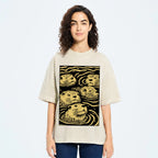 Woodcut Otter Washed T-Shirt