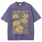 Woodcut Otter Washed T-Shirt