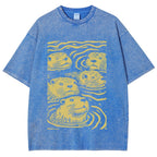 Woodcut Otter Washed T-Shirt