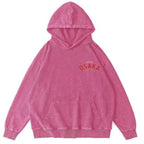 Osaka Dotonbori Drunken Octopus Vintage Washed Cotton Back Art Hoodie