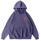 Osaka Dotonbori Drunken Octopus Vintage Washed Cotton Back Art Hoodie