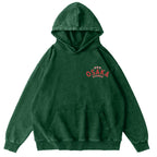 Osaka Dotonbori Drunken Octopus Vintage Washed Cotton Back Art Hoodie