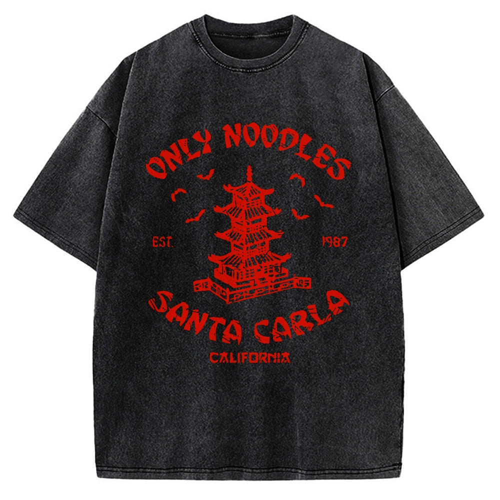 Only Noodles Santa Carla Vintage Washed T-shirt