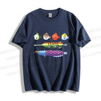 Unisex Rainbow Fish Classic Cotton T-shirt