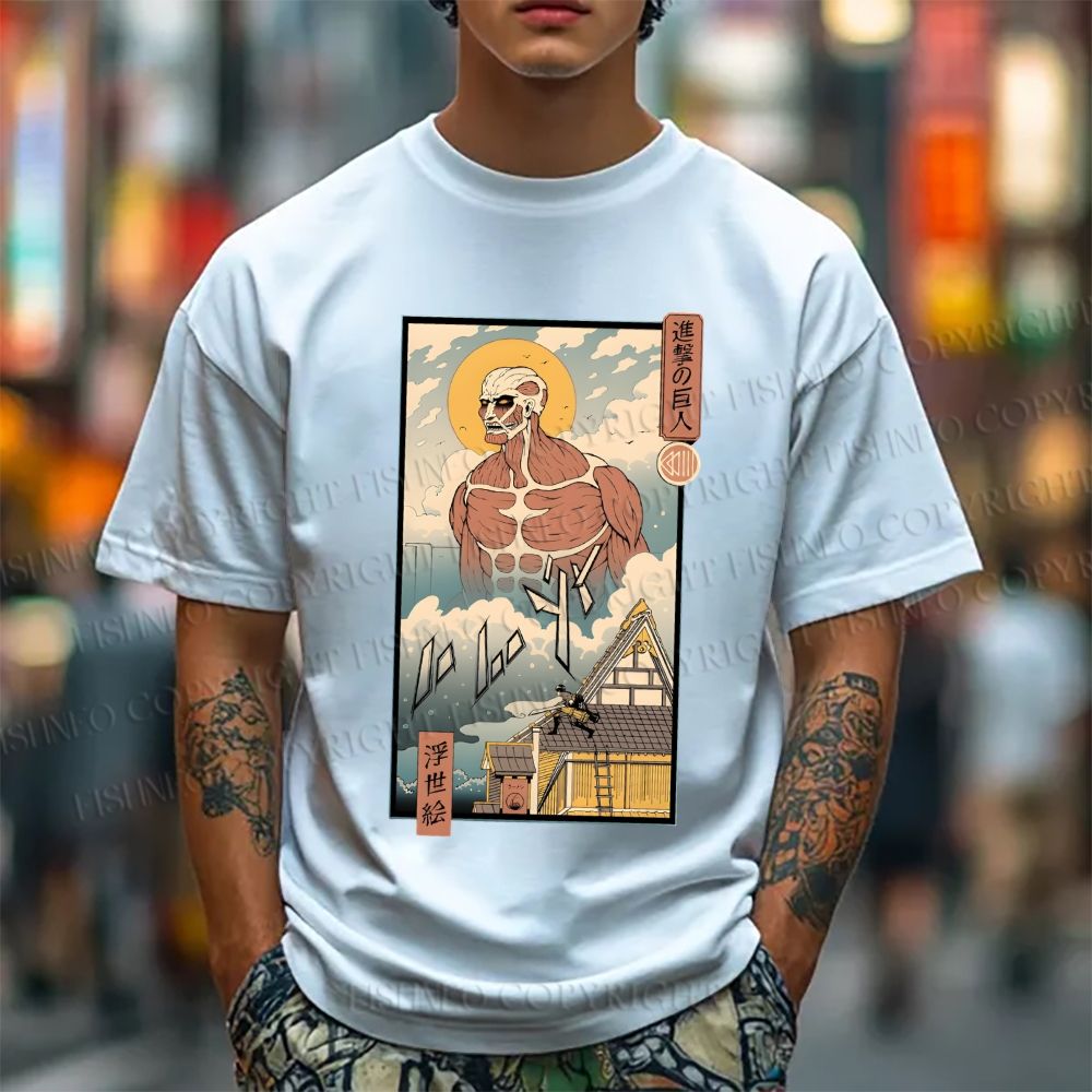 Unisex Attack On Titan Classic Cotton T-shirt
