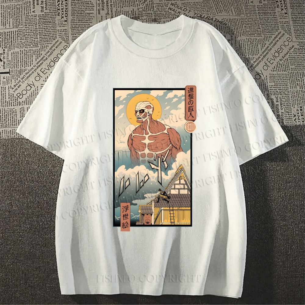Unisex Attack On Titan Classic Cotton T-shirt