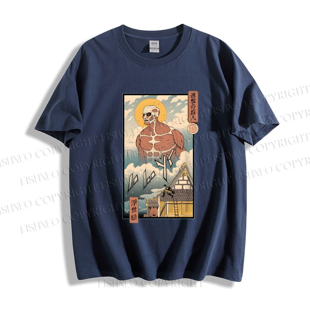 Unisex Attack On Titan Classic Cotton T-shirt