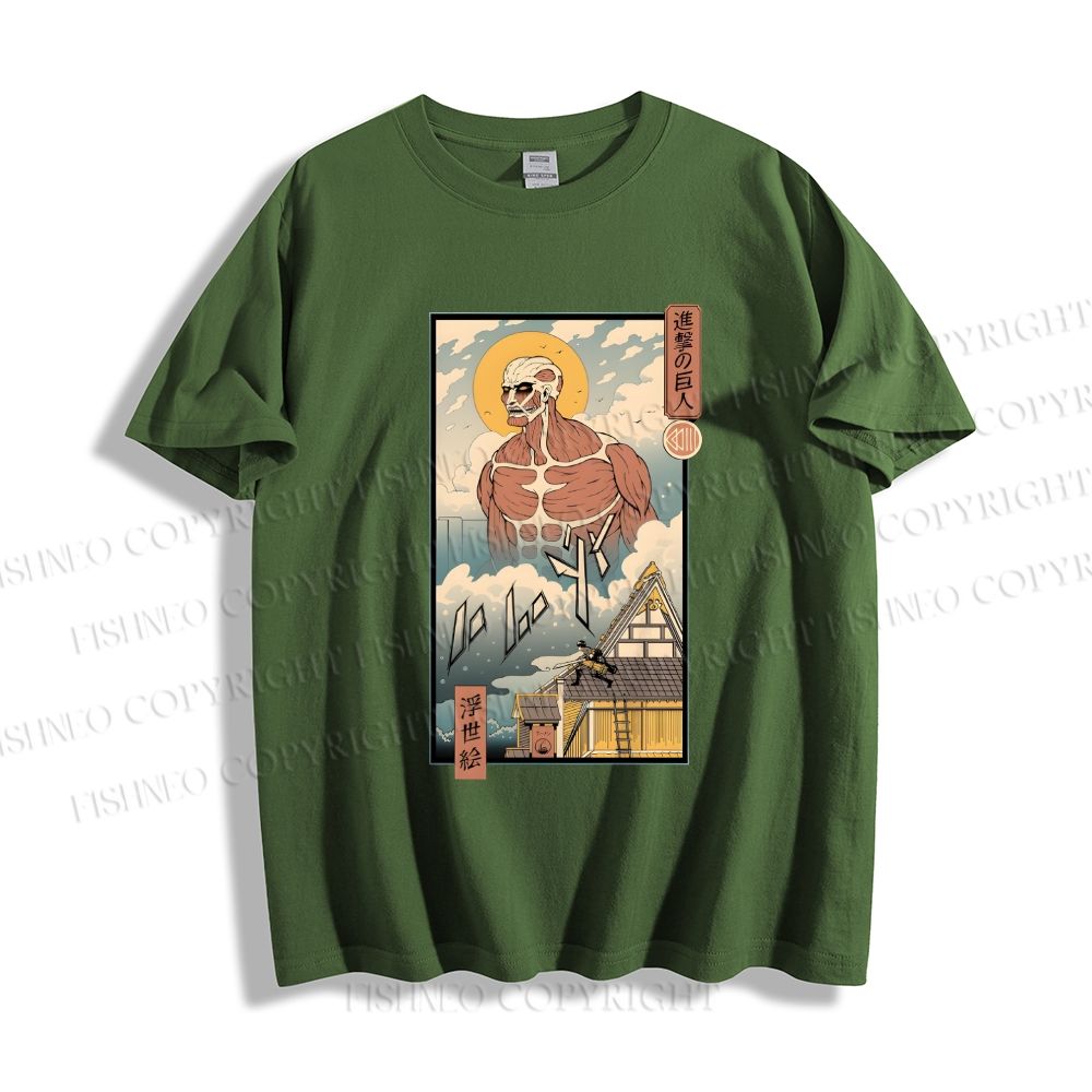 Unisex Attack On Titan Classic Cotton T-shirt
