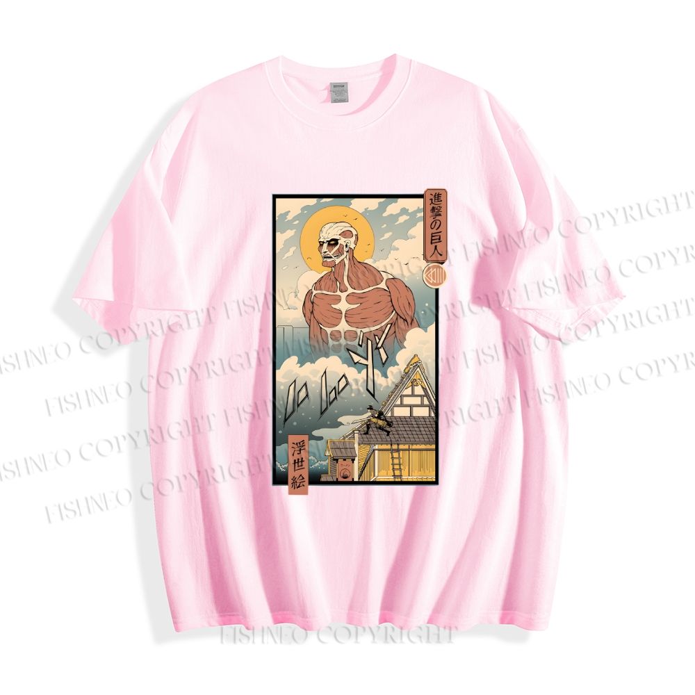 Unisex Attack On Titan Classic Cotton T-shirt