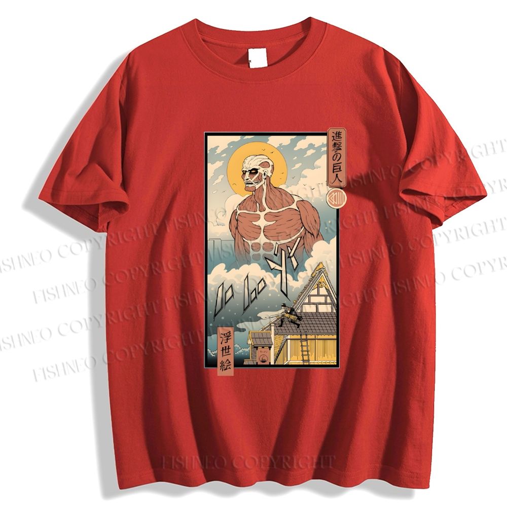 Unisex Attack On Titan Classic Cotton T-shirt
