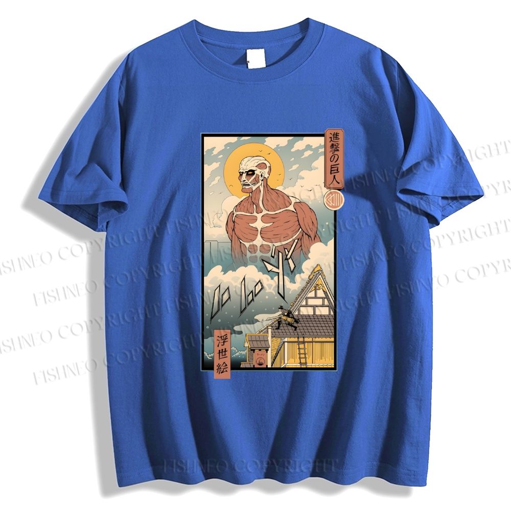 Unisex Attack On Titan Classic Cotton T-shirt