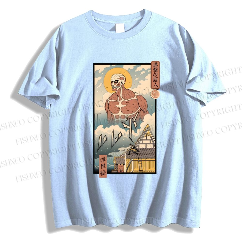 Unisex Attack On Titan Classic Cotton T-shirt