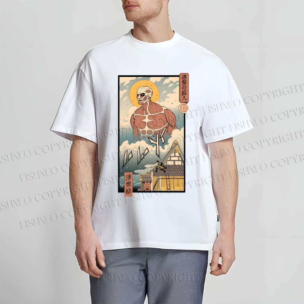 Unisex Attack On Titan Classic Cotton T-shirt